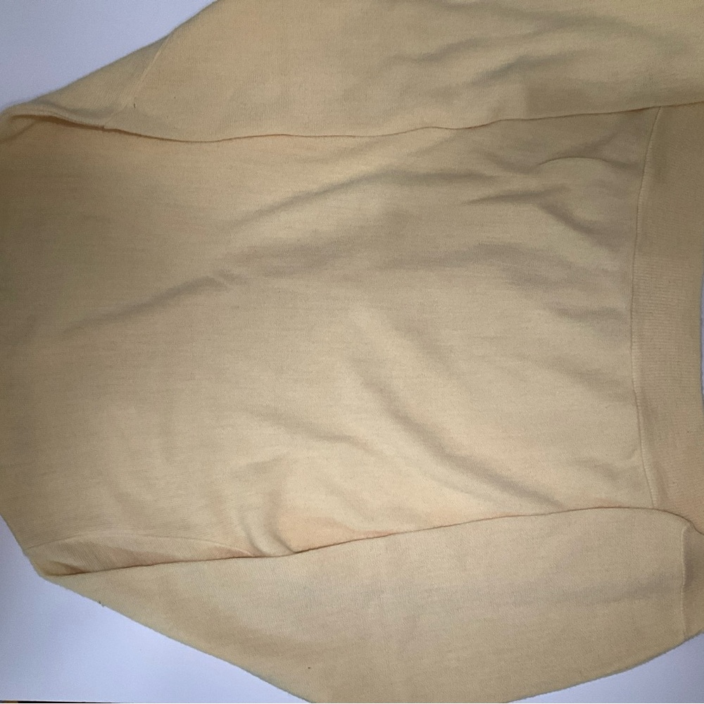 Vintage Lacoste yellow Button-Up Cardigan - Picture 8 of 9